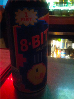 image of a bottle of 8 bit beer