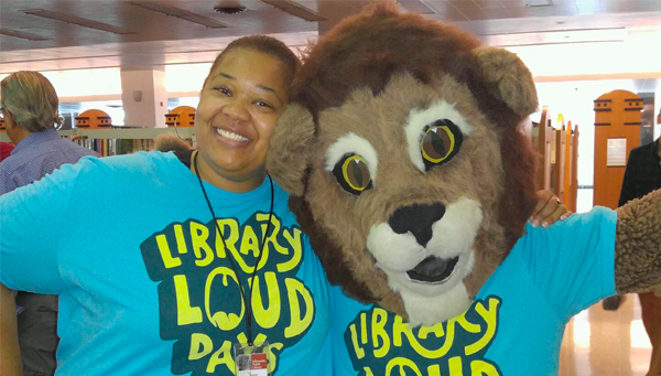 Loud Days Gwen with Browser the Lion