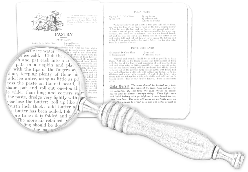 illustrated book magnifier