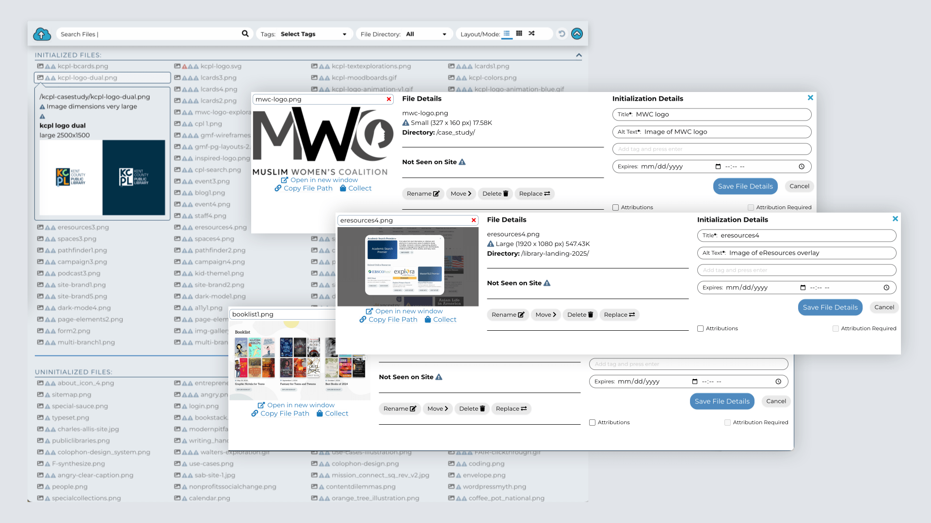 image representing the digital-asset-manager tool.