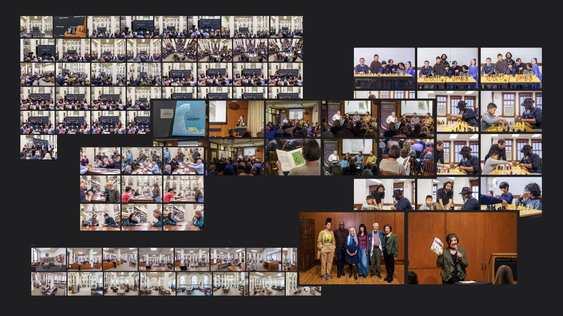 Image of photo library