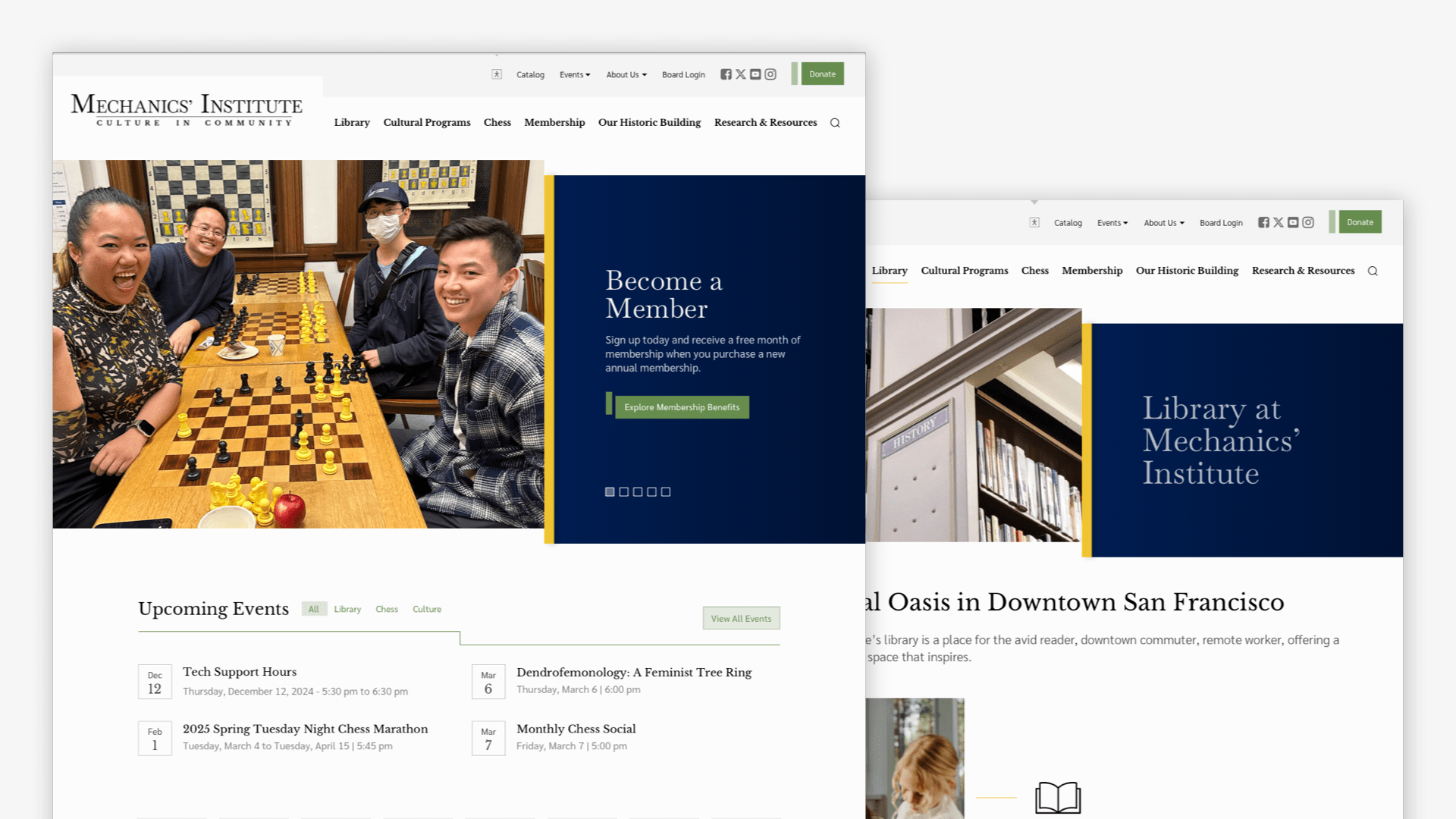 image relating to the Mechanics’ Institute case study