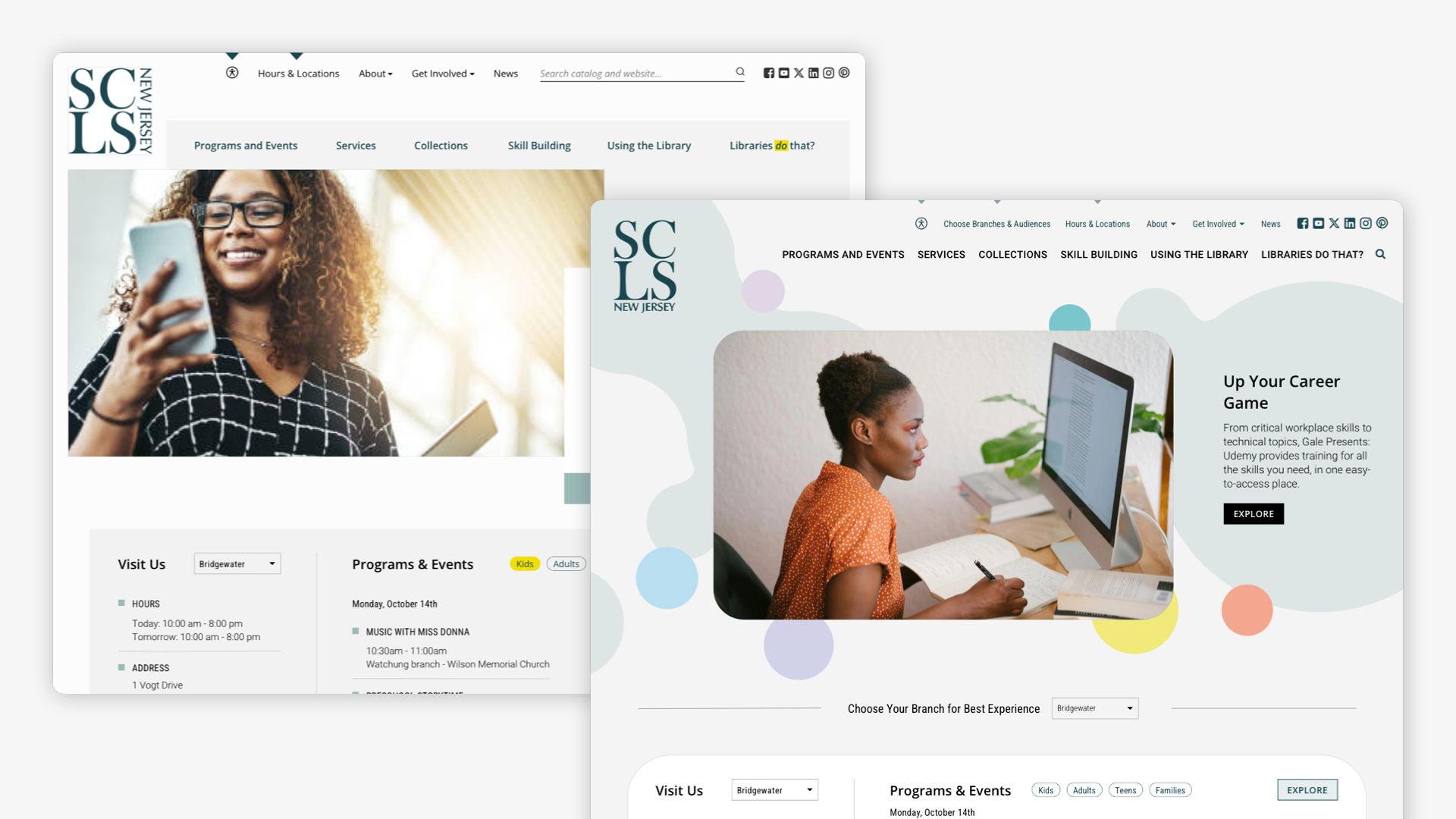 Images of final site design
